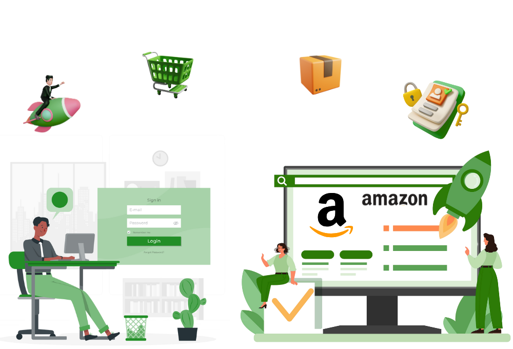 amazon account launch and registration