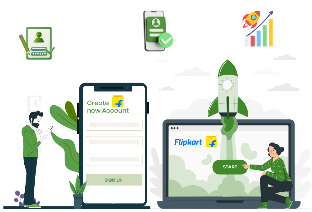 flipkart account launch and registration