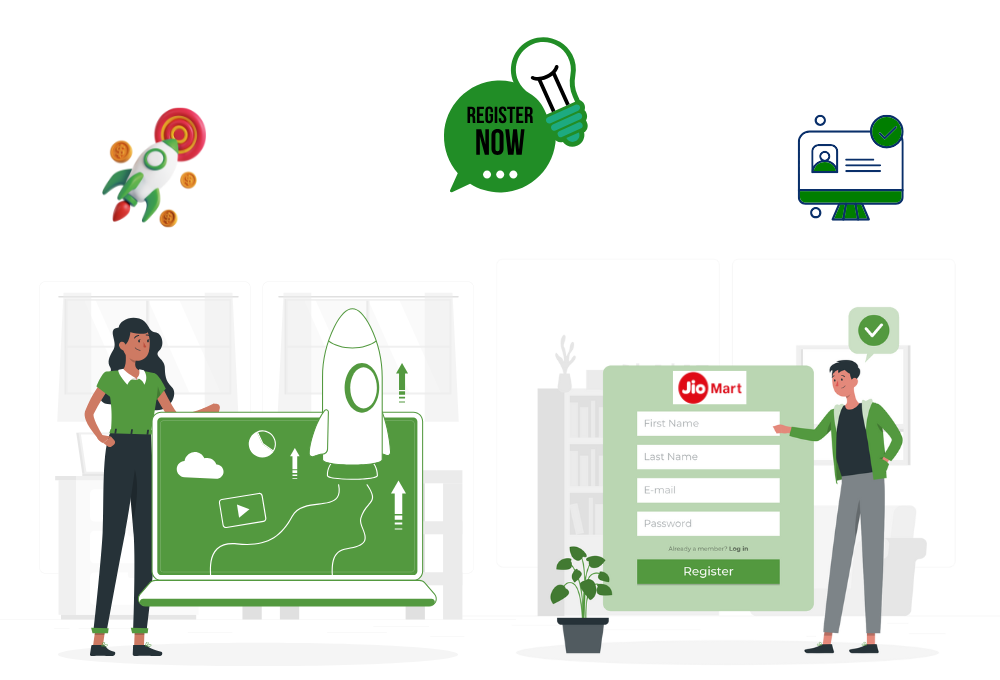 jiomart account launch and registration