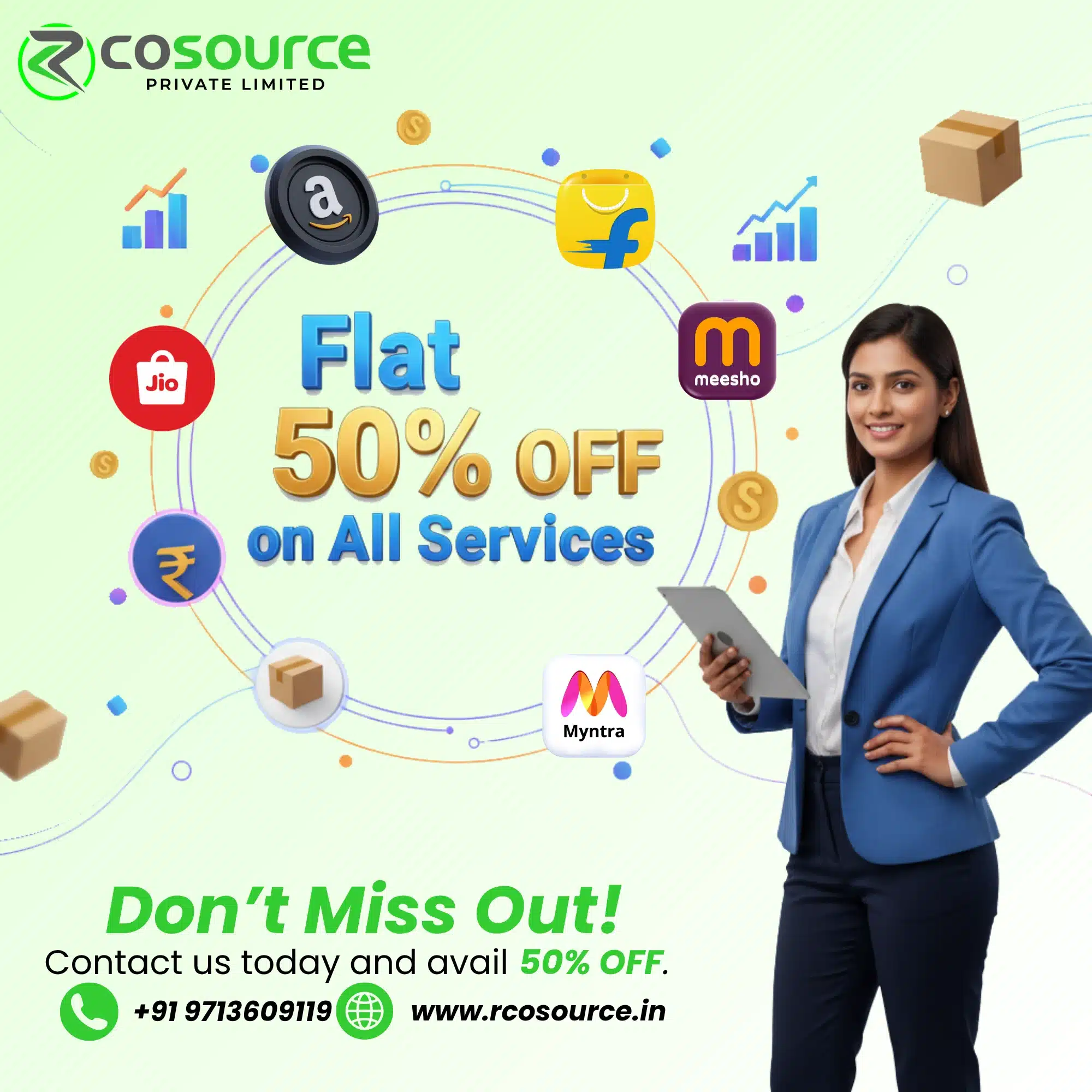 diwali sale on ecommerce services rcosource
