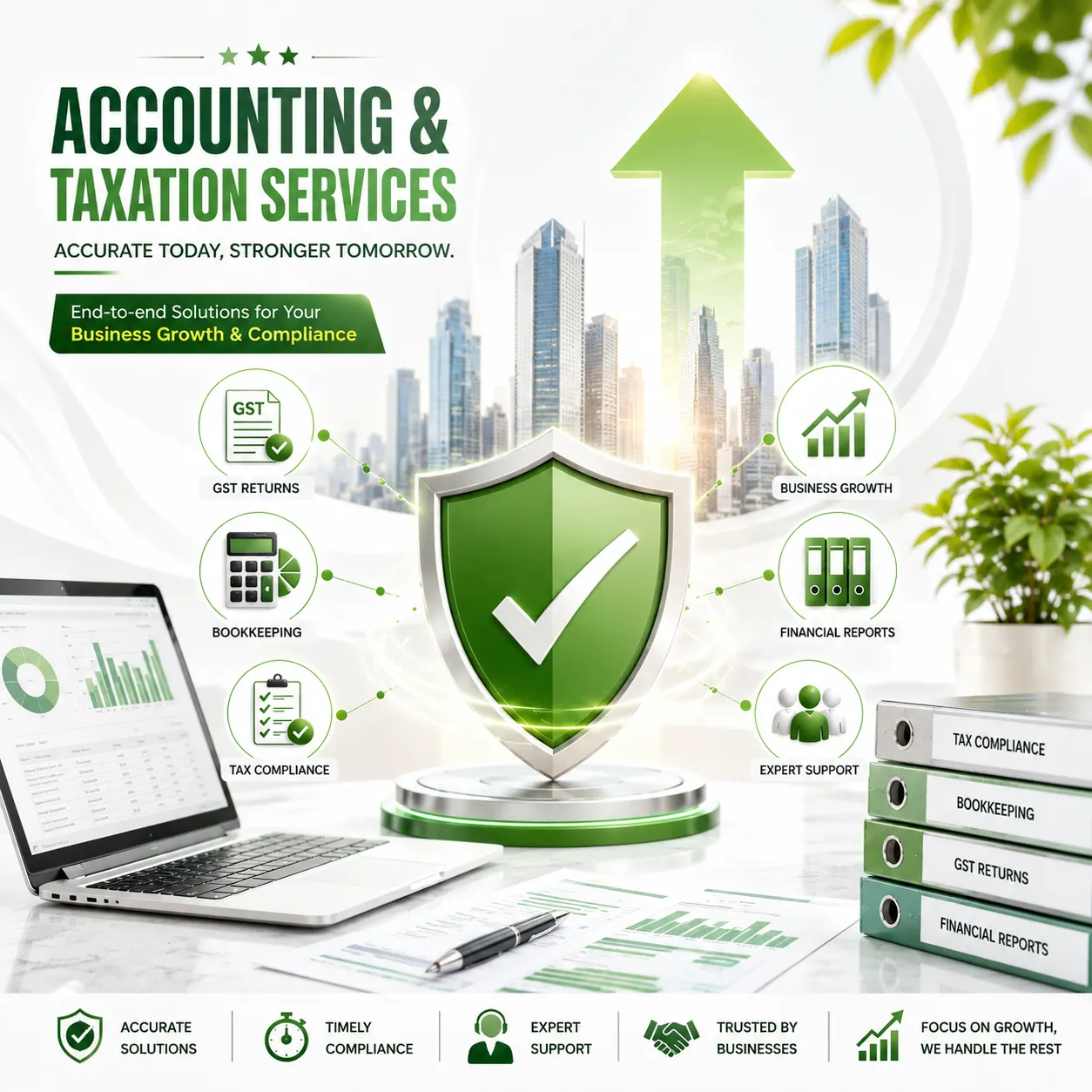 Accounting & taxation services by Rcosource Indore